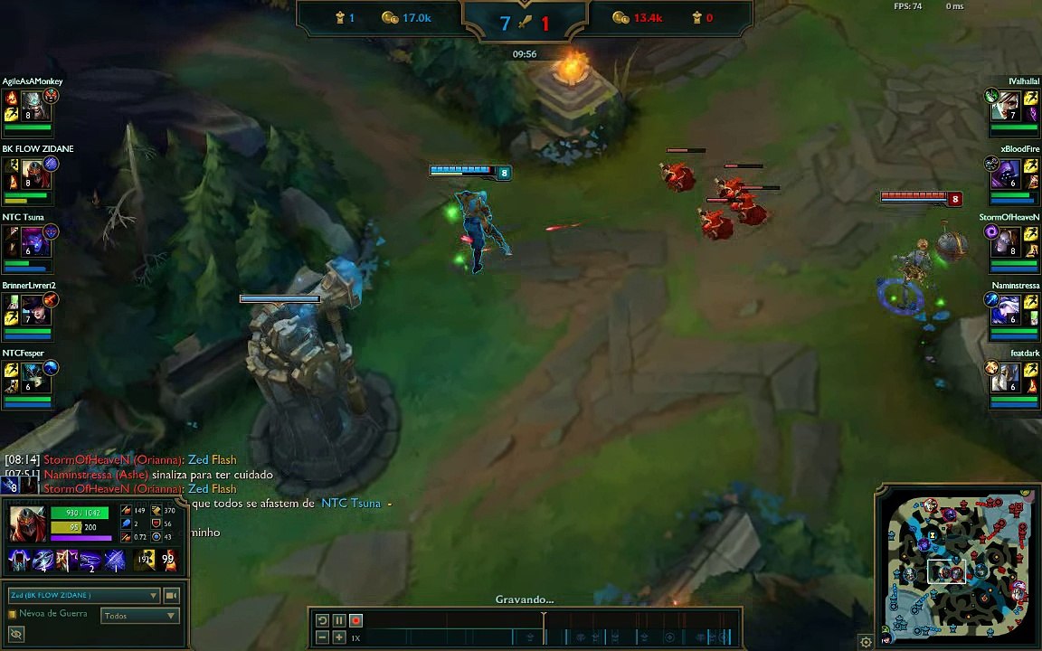 Zed Vs Orianna 2