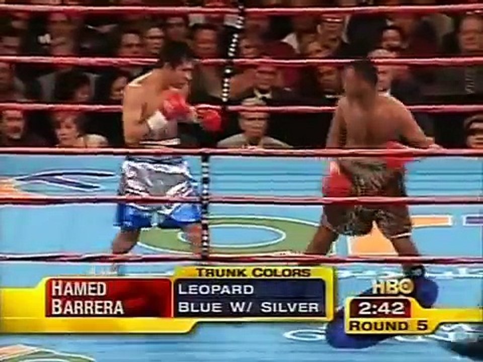 CLASSIC FIGHTS Marco Antonio Barrera vs Naseem Hamed 2001-04-07