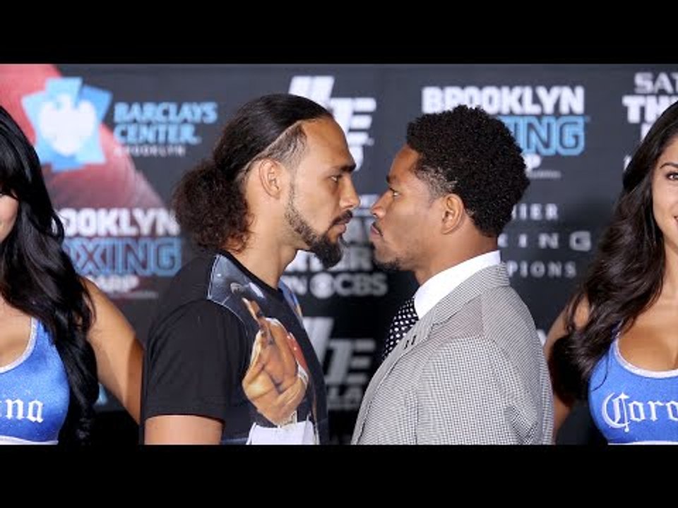 Keith Thurman vs. Shawn Porter Complete Final Face Off Video - Thurman vs Porter