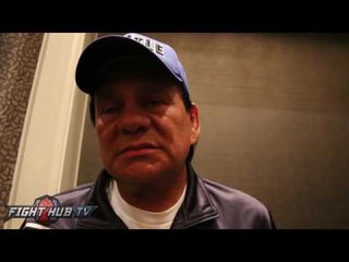 Roberto Duran on Adrien Broner "He's no good! He thinks he's superman, he cant take a punch!"