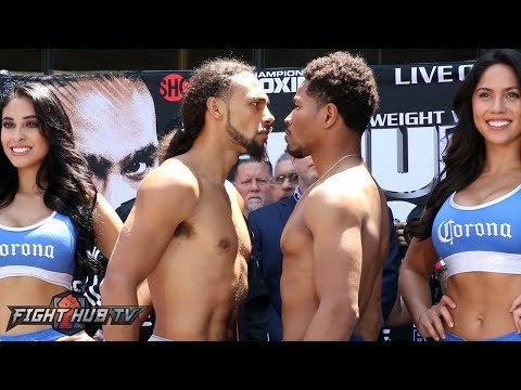 Keith Thurman vs. Shawn Porter COMPLETE Weigh In & Face Off Video- Thurman vs Porter video