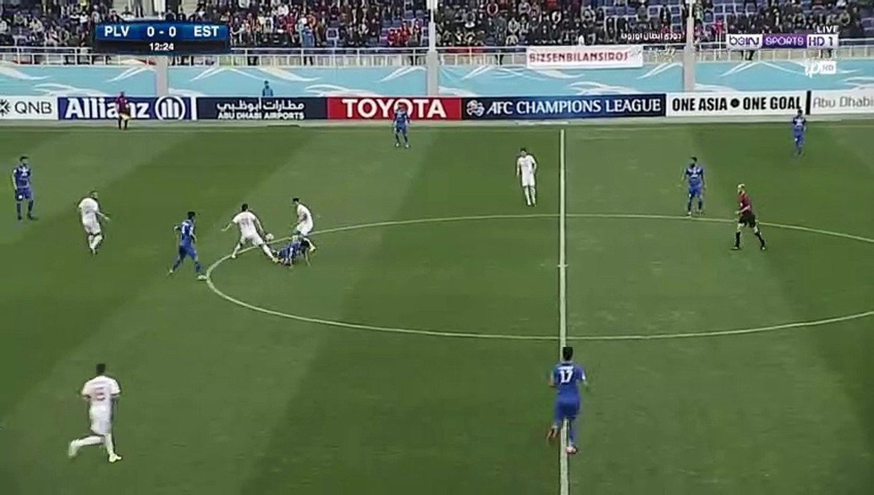 Marat Bikmajev Goal HD - Lok. Tashkent (Uzb) 1-0 Esteghlal TEH (Irn) 11.04.2017