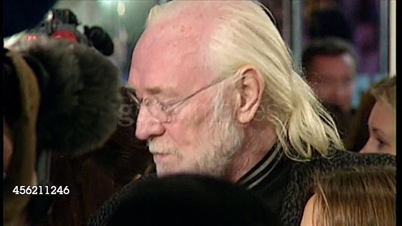 Richard Harris at the Premiere of Harry Potter and the Philosopher's Stone - 04/11/2001
