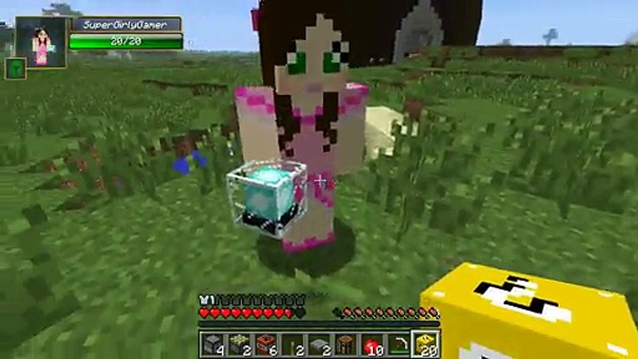 Minecraft CATWOMAN CHALLENGE GAMES Lucky Block Mod 2017