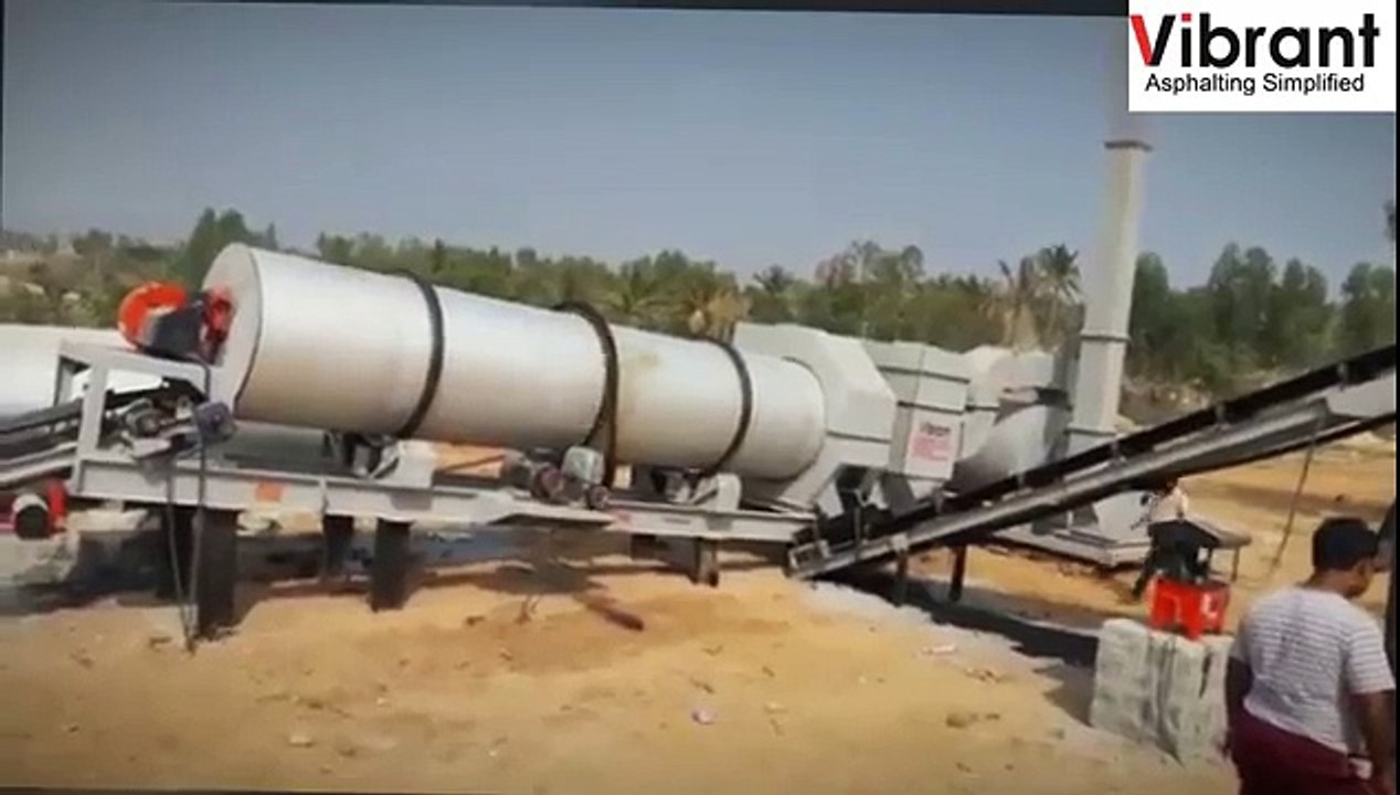 Asphalt drum mix plants