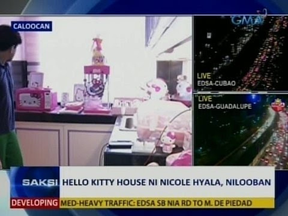 SAKSI: Hello Kitty House ni Nicole Hyala, nilooban