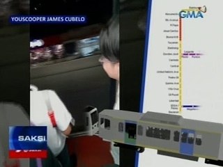 SAKSI: Tren ng LRT-1, umandar kahit bukas ang pinto