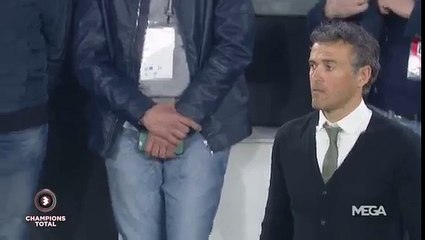 Luis Enrique  Crazy Angry  Reaction to Dybala second goal