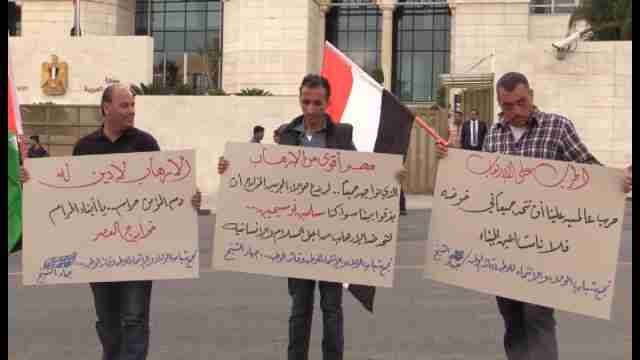 Jordanos apoyan a los coptos egipcios tras los ataques del domingo