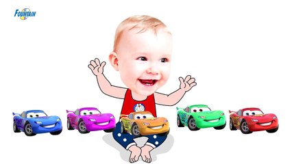 Bad Baby crying and learn colors-Colorful Cars v