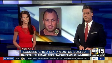 PCSO helps bust an accused child sex predator