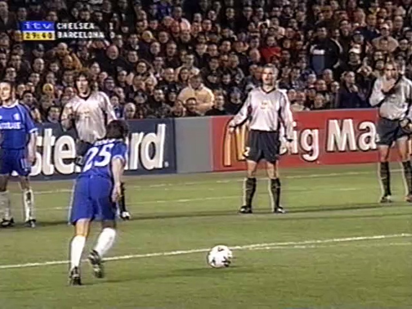 Chelsea V Barcelona Cl Quarter Final 1st Leg 1999 00 Video Dailymotion