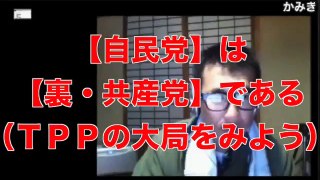 【自民党】は【裏・共産党】である（ＴＰＰの大局をみよう）