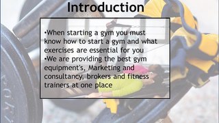 We Sell Gyms - Gym Beginners Workout