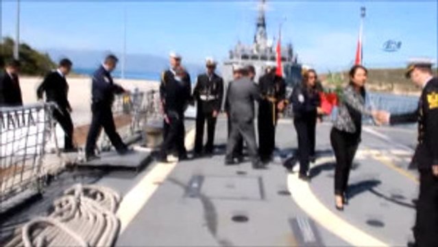 Milli Gemi Tcg Heybeliada Polisleri Ağırladı