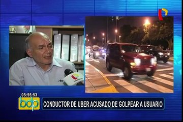 Conductor de Uber es acusado de golpear a usuario