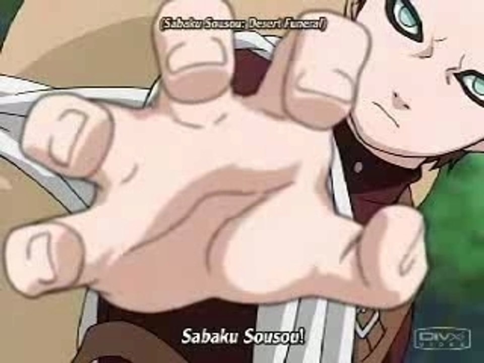 Gaara vs kimimaru 2