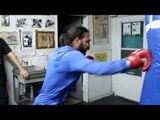 Keith Thurman 's COMPLETE Media Workout for Shawn Porter- Thurman vs  Porter video