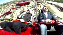 Ferrari Land : un homme percuté par un pigeon en pleine accélération
