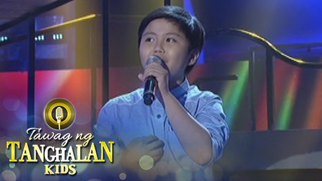 Tawag ng Tanghalan Kids: John Agda | Basta't Kasama Kita