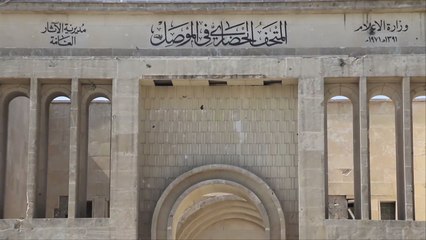 صور للجزيرة تظهر حجم الدمار بمتحف الموصل