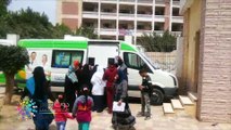 دوت مصر|  الالاف يتوافدون على قافلة المخابرات العامة الطبية