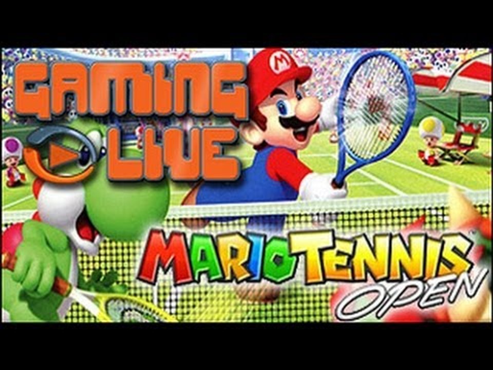 GAMING LIVE 3DS - Mario Tennis Open - Mario passe les qualif' - Jeuxvideo.com