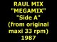 RAUL MIX  "MEGAMIX"  "Side A"  Maxi 33 rpm