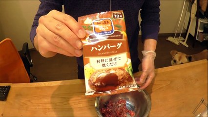 猪肉レシピ　Part1　シシ肉ハンバーグ作ってみた