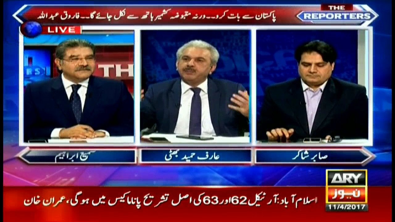 Sabir Shakir, Bhatti's analysis on India's threats to PakistanSabir Shakir, Bhatti comment on "Former held-Kashmir CM warns Indian govt"