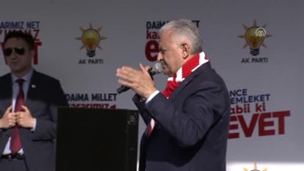 Başbakan Yıldırım: "(Kılıçdaroğlu'na) Şimdi Darbe Anayasasını Değiştiriyoruz, Sana Yakışan Evet...