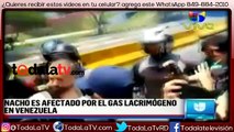 Nacho enfrenta a los partidarios del gobierno de Venezuela-Despierta América-Video
