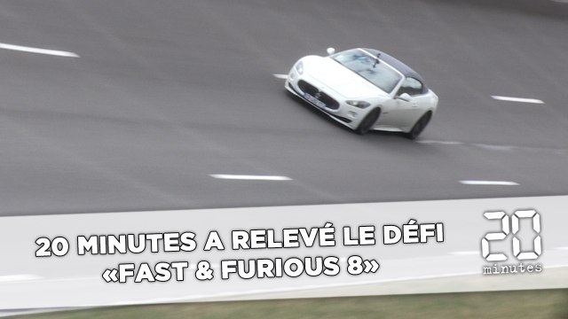 20 Minutes a relevé le défi «Fast & Furious 8»