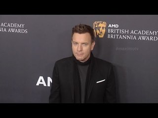 Ewan McGregor Walks The Carpet 2016 Britannia Awards