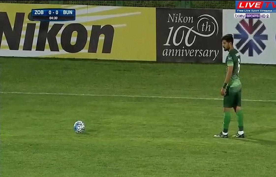 Vahid Mohammadzadeh GOAL HD -Zob Ahan (Irn) 1-0 Bunyodkor (Uzb) 11.04.2017