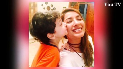 Pakistani Actresses With Their Niece And Nephew