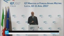 وزير الخارجية الإيطالي: جميعنا معنيون بإيجاد حل سياسي في سوريا