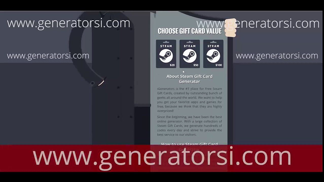 Código de promoción de la tarjeta de regalo de Steam gratis - ONLINE AHORA 2017. - español