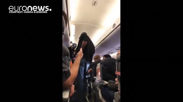 Passenger dragged off overbooked United Airlines flight