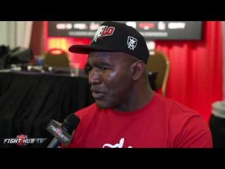 Evander Holyfield "Klitschko wasn't prepared properly! Can he make the adjustment?"