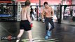 Dominick Cruz drills wrestling & works out days ahead of Cruz vs. Faber 3 fight- UFC 199 video