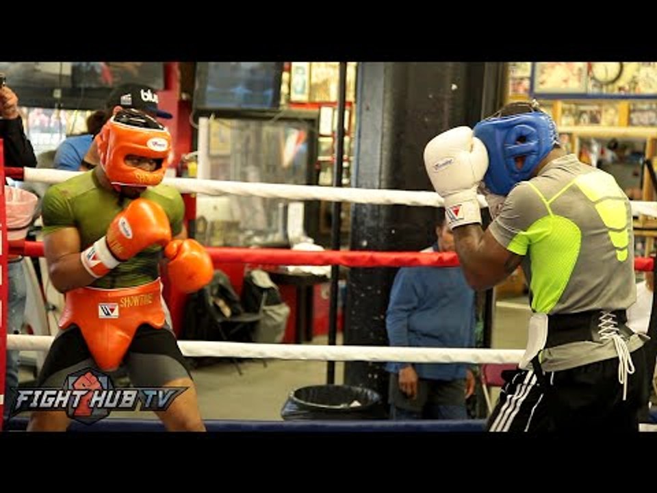 Watch Shawn Porter's tough sparring ahead of his Thurman vs. Porter fight