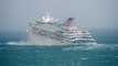 Inside the Cruise Ship During Storm