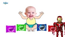 Bad Baby crying and learn colors ron