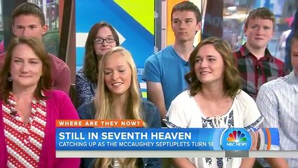 Les premiers septuplés vivants au monde, découvrez-les 18 ans après