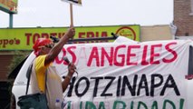 Admiradores de Emiliano Zapata marcharon en Los Angeles