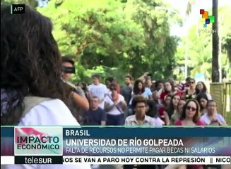 Ajustes de pdte. obligan a Universidad de Río de Janeiro a casi cerrar