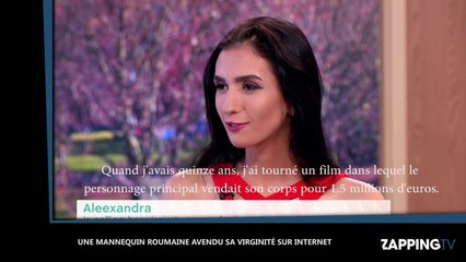 Une jeune mannequin roumaine a vendu sa virginité pour 2,3 millions d'euros (vidéo)