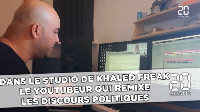 Dans le studio de Khaled Freak, le YouTubeur qui remixe les discours politiques