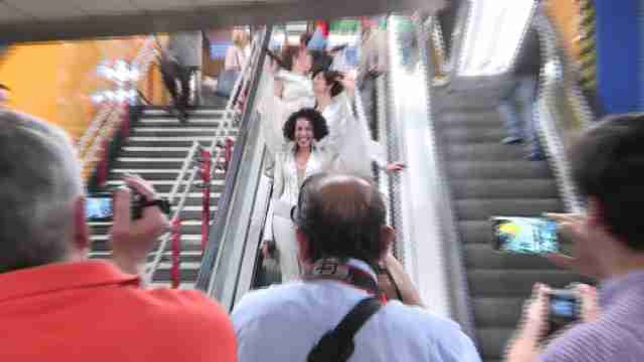Mamma Mía!, del teatro al metro de Madrid por un día
